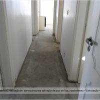 Reforma residencial, contrapiso em apartamento. Bairro Consolação