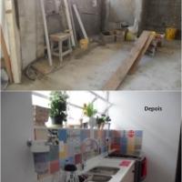 Reforma residencial, contrapiso em apartamento. Bairro Consolação - SP